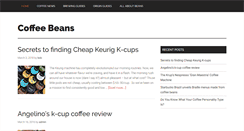Desktop Screenshot of coffeebeans.com